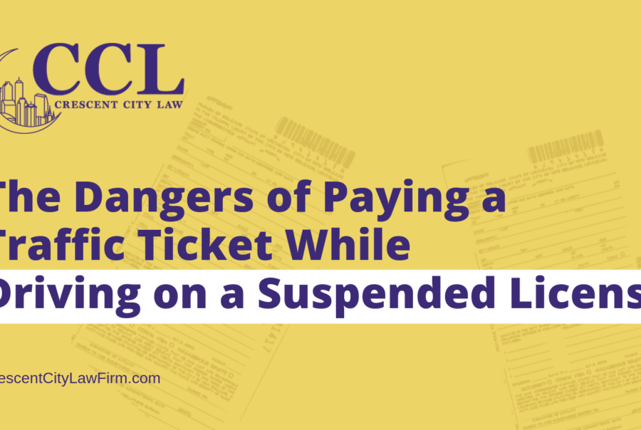 How to get a Suspended License Fixed Crescent City Law